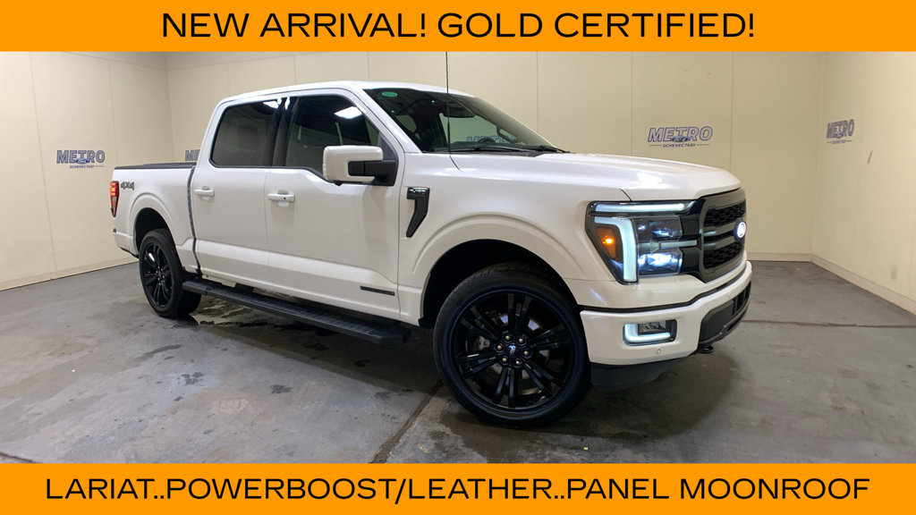 Certified 2024 Ford F150 Lariat w/ Equipment Group 502A High