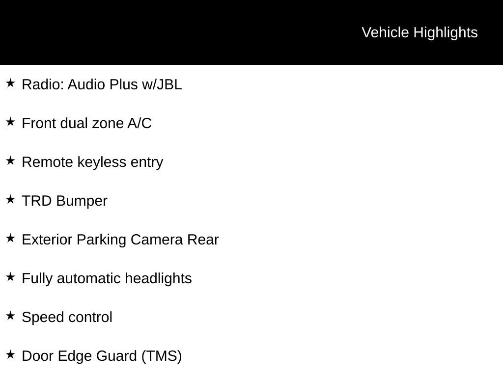 Used 2023 Toyota Camry TRD w/ TRD Package w/JBL Audio FWD image 18