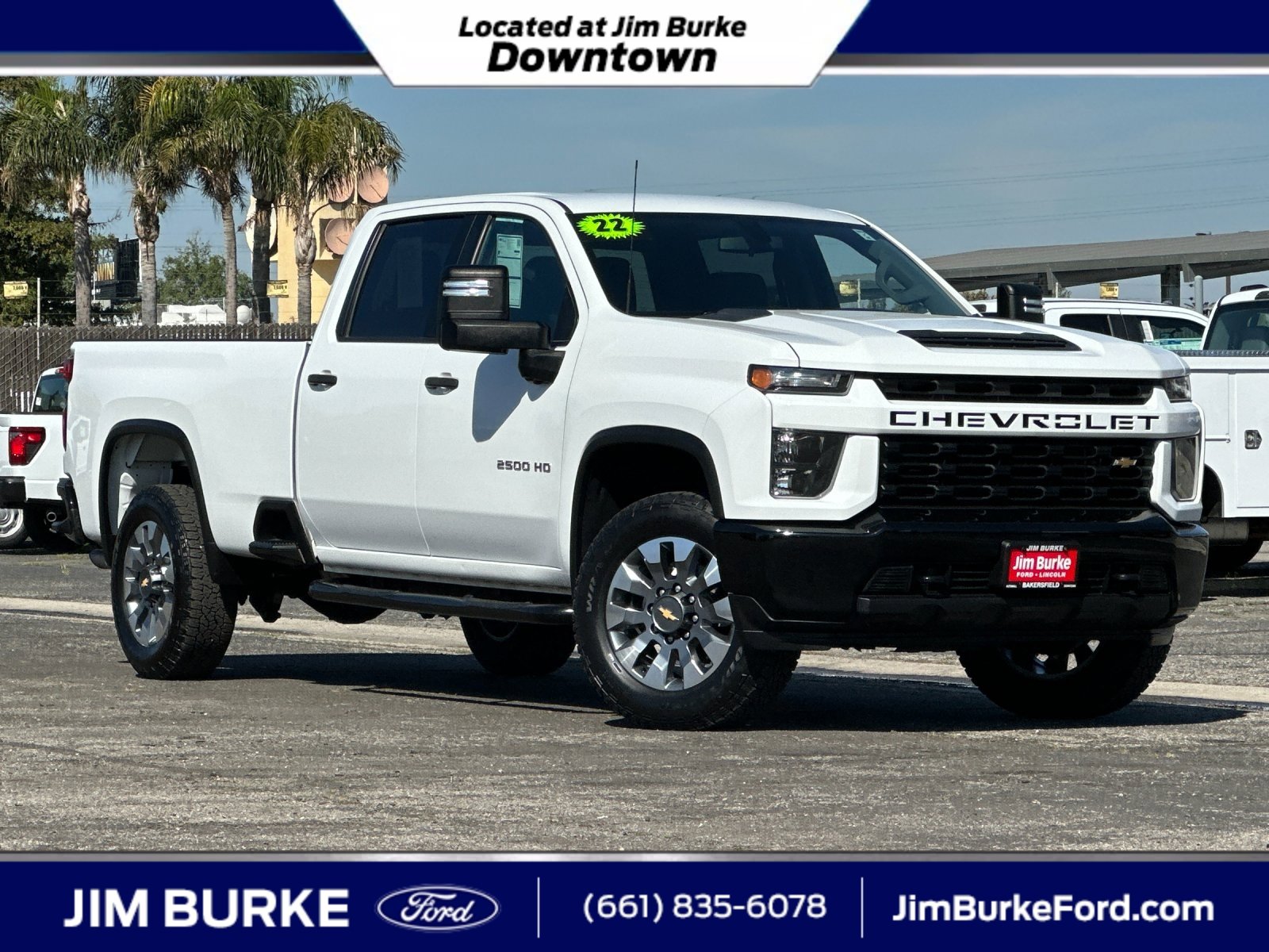 Used 2022 Chevrolet Silverado 2500 Custom w/ Custom Convenience Package
