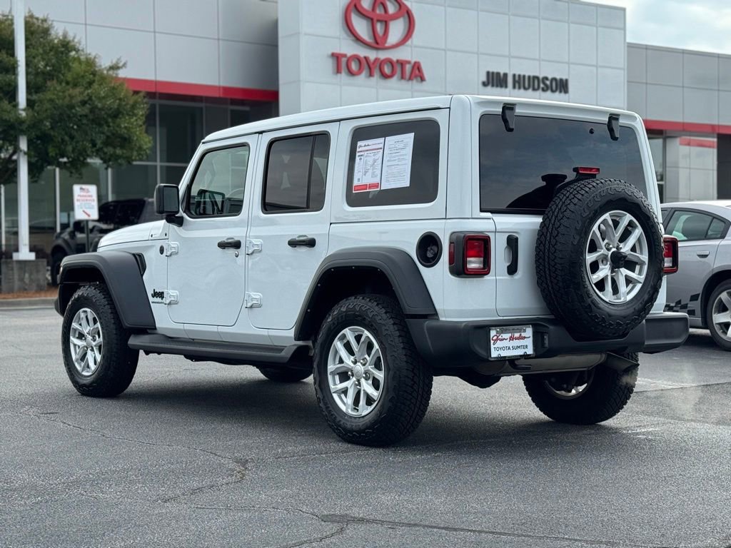 Used 2023 Jeep Wrangler Unlimited Sport w/ Sun And Sound Package AWD/4WD image 9