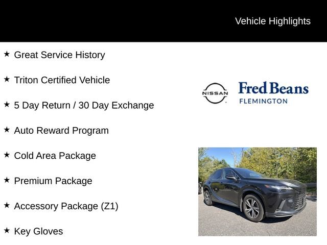 Used 2024 Lexus RX 350 Premium w/ Accessory Package (Z1) AWD/4WD image 5