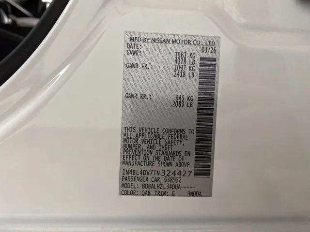 Used 2026 Nissan Altima 2.5 SV FWD image 89