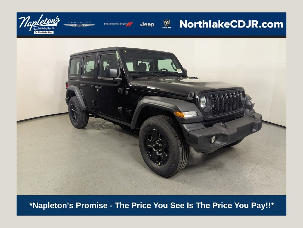 New 2026 Jeep Wrangler Unlimited Sport AWD/4WD image 1