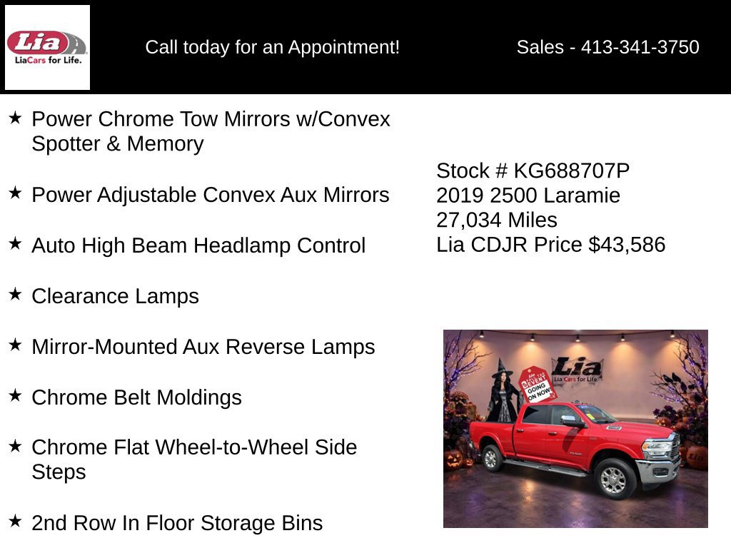 Certified 2019 RAM 2500 Laramie AWD/4WD image 26