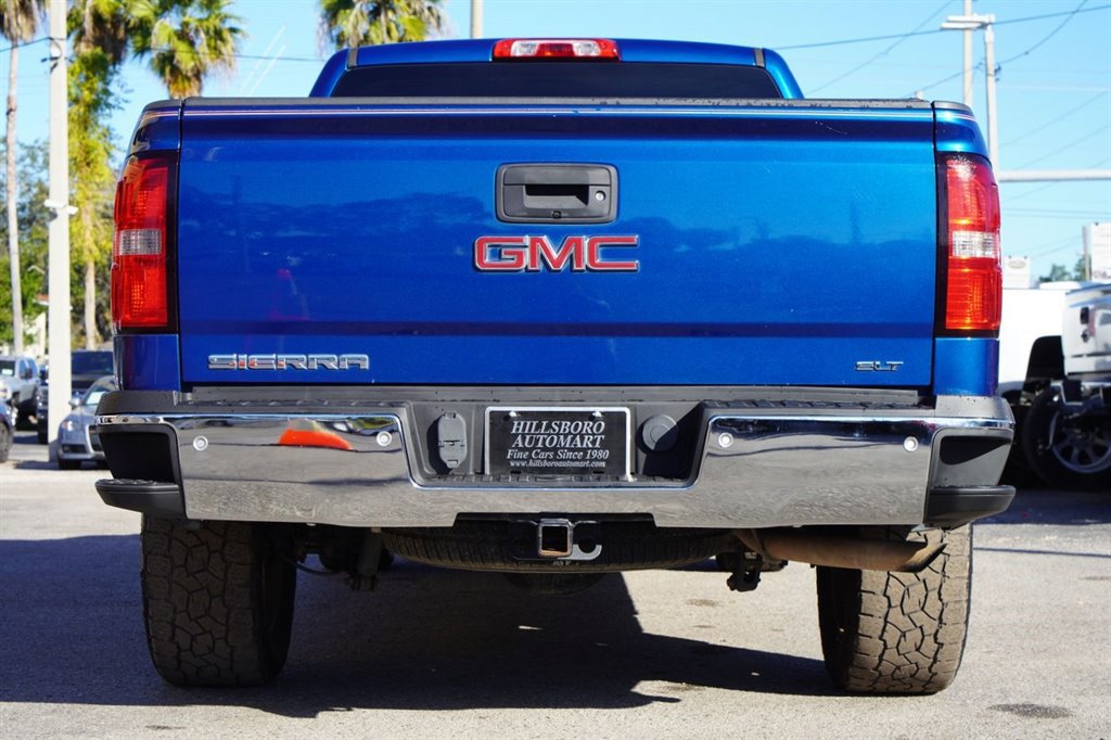 Used 2015 GMC Sierra 1500 SLT w/ SLT Crew Cab Value Package AWD/4WD image 7