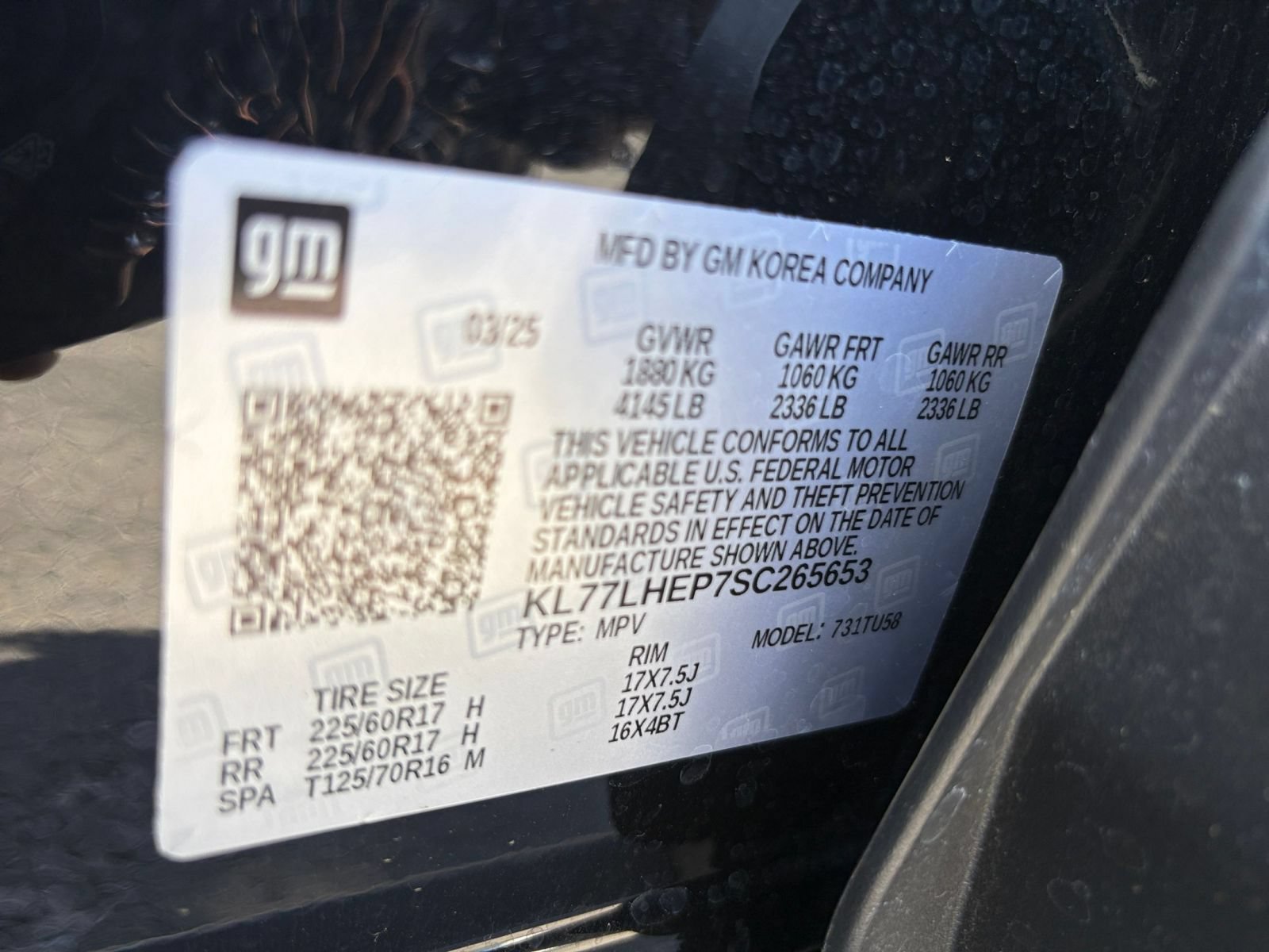 Used 2025 Chevrolet Trax LT w/ LT Convenience Package FWD image 27