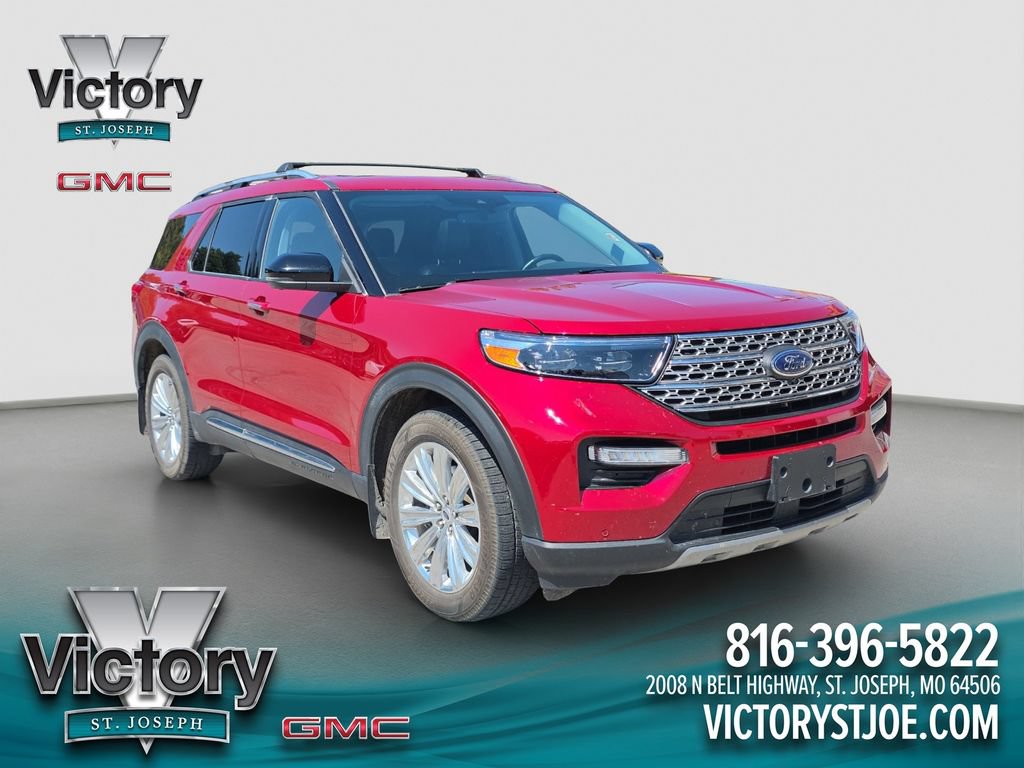 Used 2021 Ford Explorer Limited w/ Equipment Group 301A AWD/4WD image 1