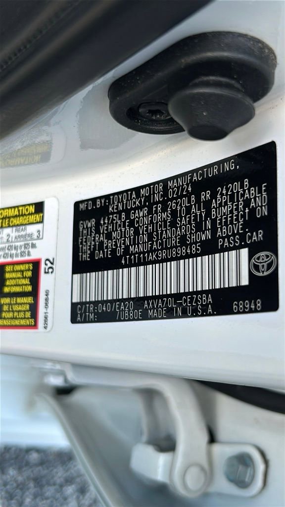 Used 2024 Toyota Camry SE w/ Convenience Package FWD image 41