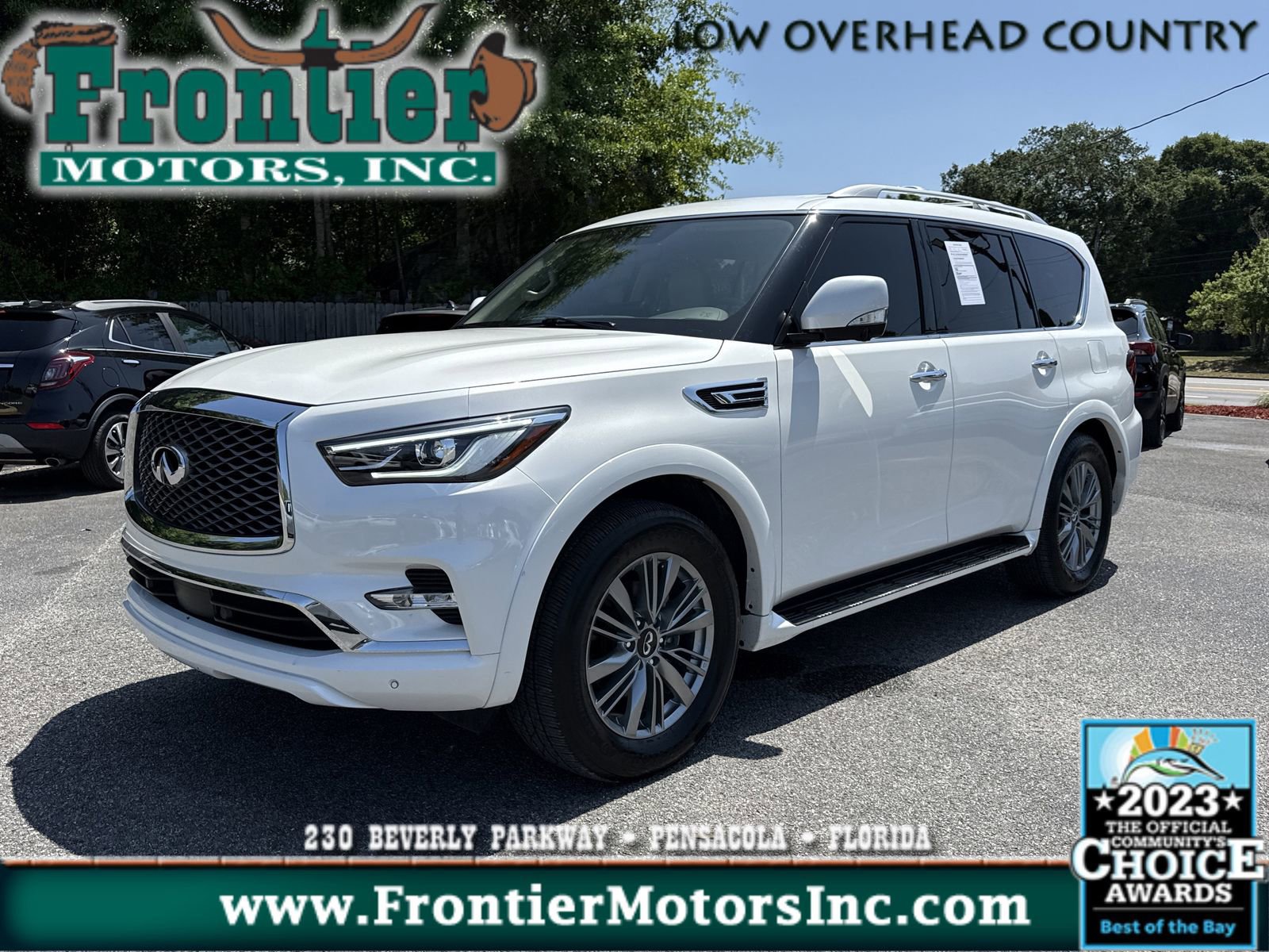 Used 2022 INFINITI QX80 Luxe w/ Cargo Package