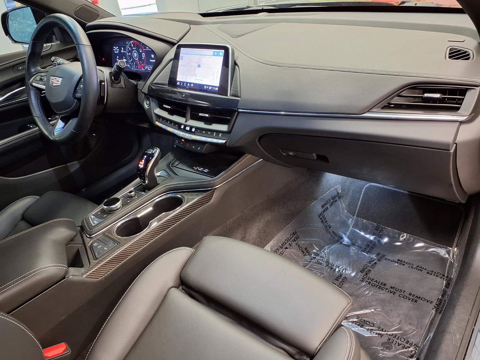 Certified 2023 Cadillac CT4 V Blackwing w/ Driver Assist Package RWD image 9