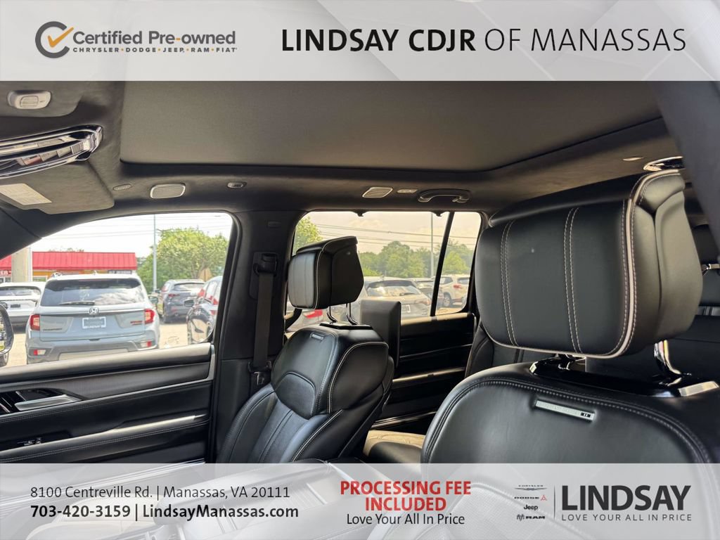 Certified 2024 Jeep Grand Wagoneer Series II Obsidian w/ Quick Order Packagew 28T AWD/4WD image 20