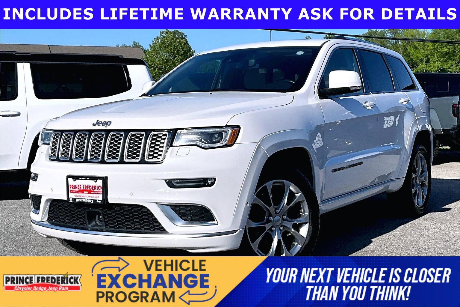 Used 2020 Jeep Grand Cherokee Summit w/ Platinum Series Group AWD/4WD image 3