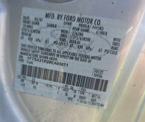 Used 2008 Ford F250 XL AWD/4WD image 38