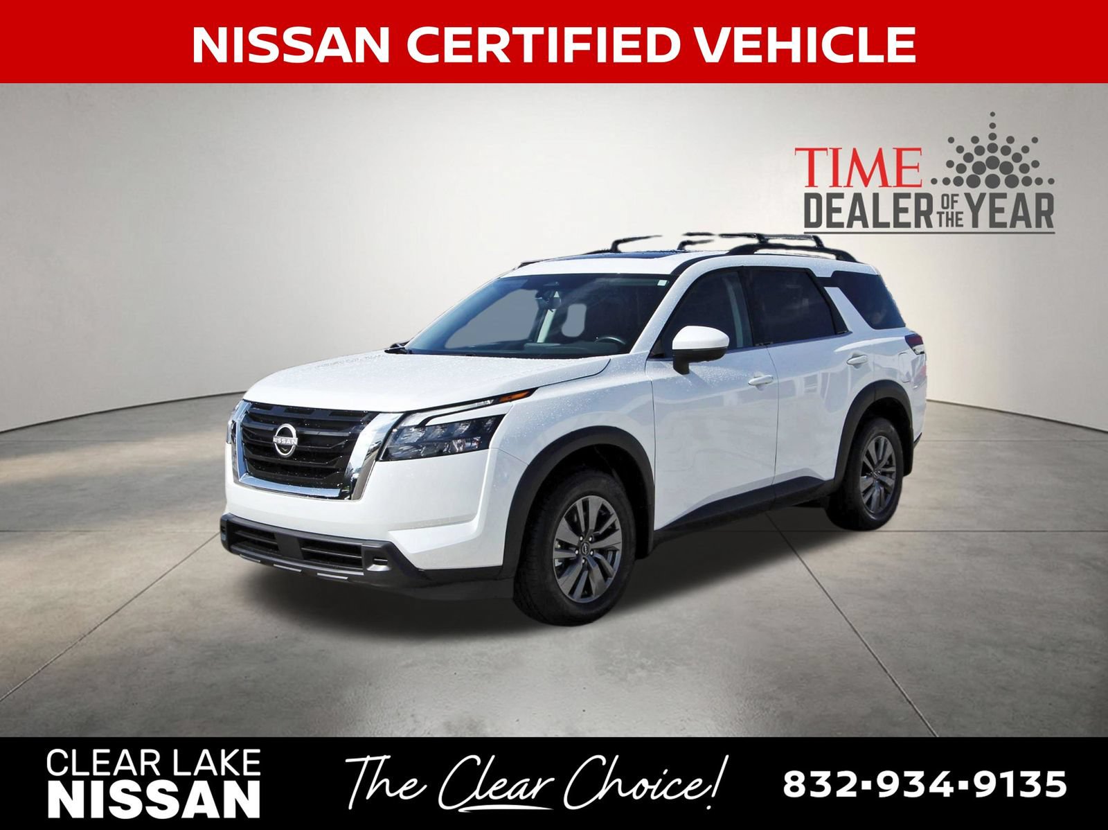 Certified 2025 Nissan Pathfinder SV w/ SV Premium Package FWD image 4