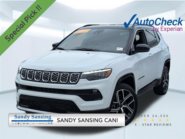 Certified 2025 Jeep Compass Limited w/ Elite Group AWD/4WD image 1
