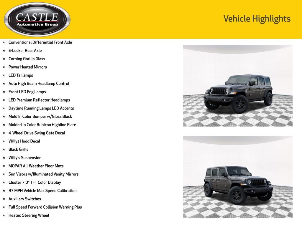 New 2025 Jeep Wrangler Willys image 15