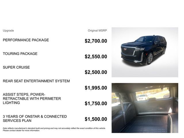 Used 2023 Cadillac Escalade Premium Luxury w/ Performance Package image 3