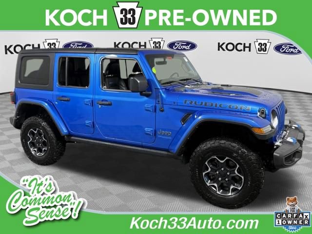 Used 2022 Jeep Wrangler Unlimited Rubicon 4xe w/ Cold Weather Group