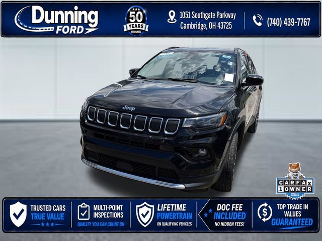 Used 2022 Jeep Compass Limited AWD/4WD image 1