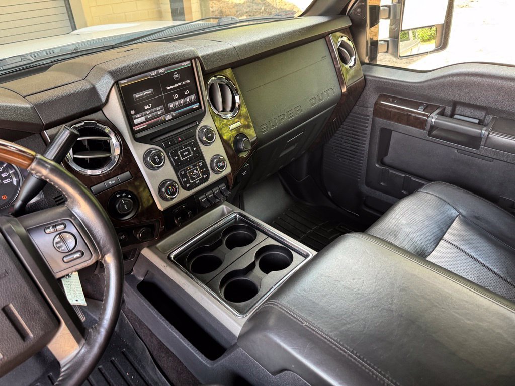 Used 2015 Ford F350 Platinum w/ Snow Plow Prep Package AWD/4WD image 19