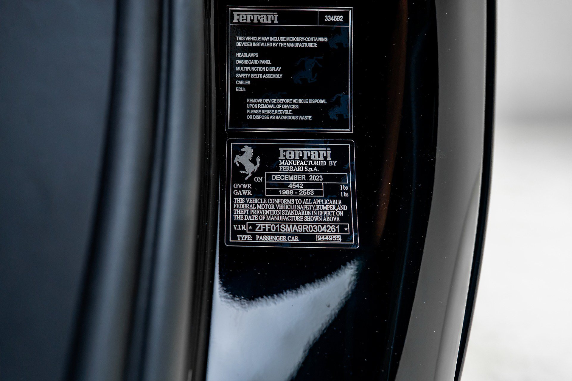 Used 2024 Ferrari 296 GTS RWD image 56