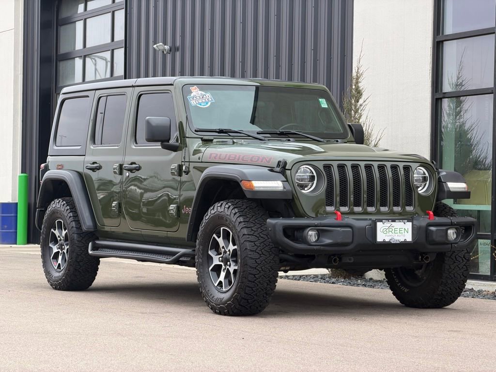 Used 2021 Jeep Wrangler Unlimited Rubicon w/ Steel Bumper Group AWD/4WD image 4