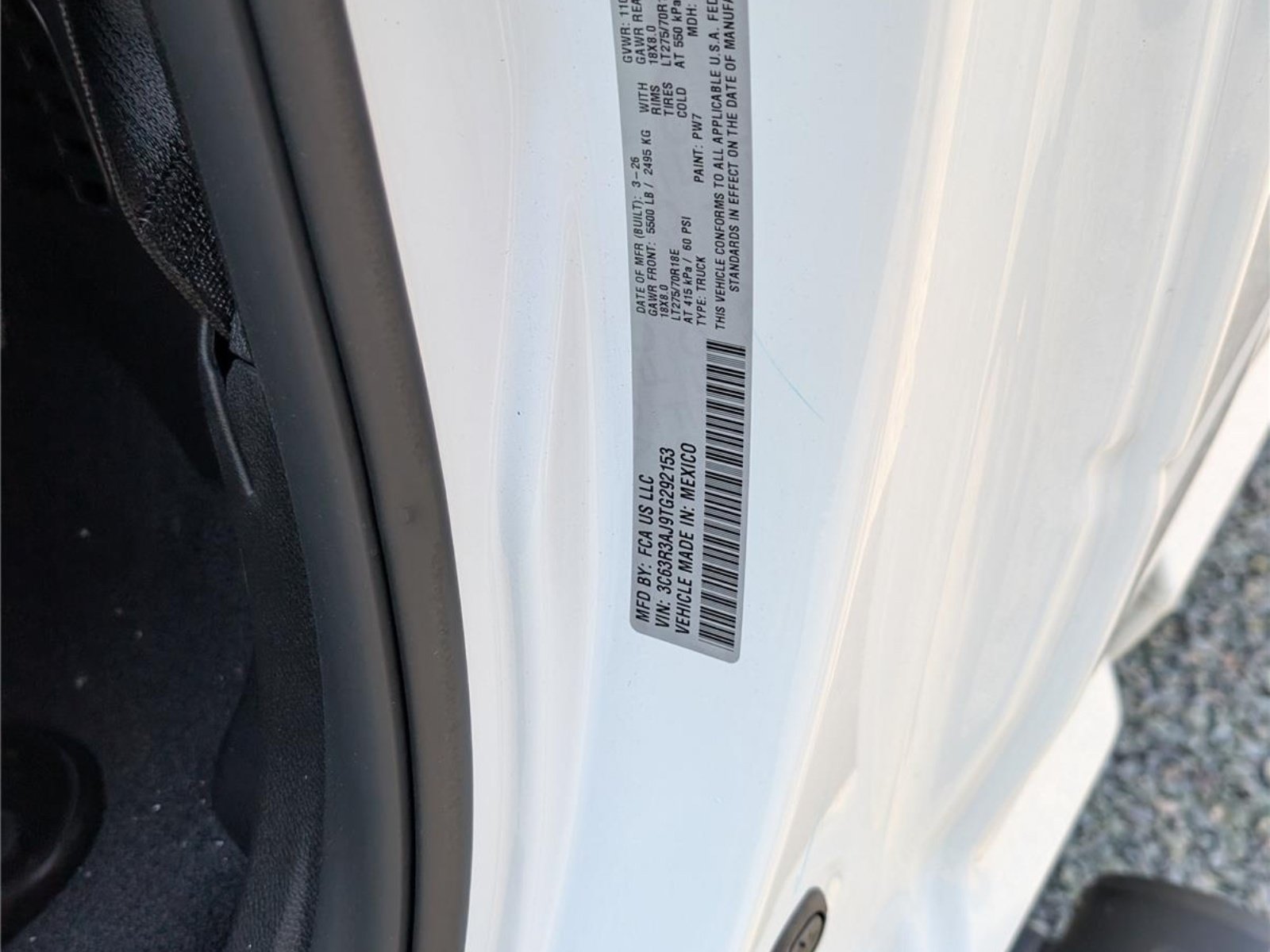 New 2026 RAM 3500 Tradesman AWD/4WD image 9
