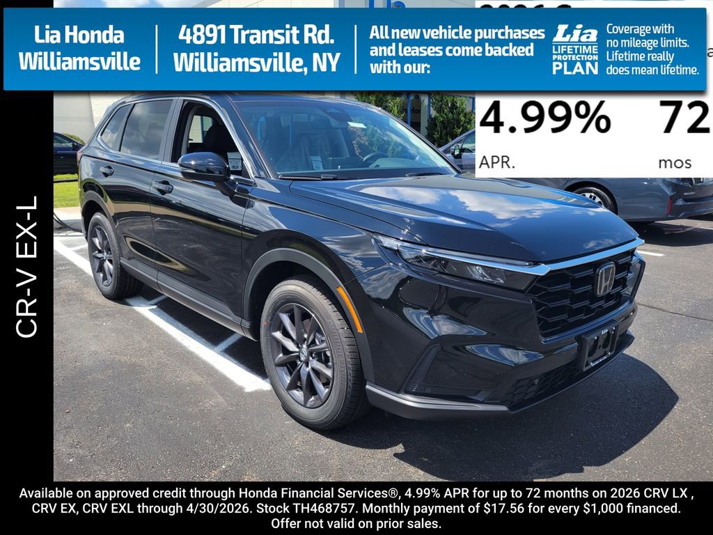 New 2026 Honda CR-V EX-L 360° Tour