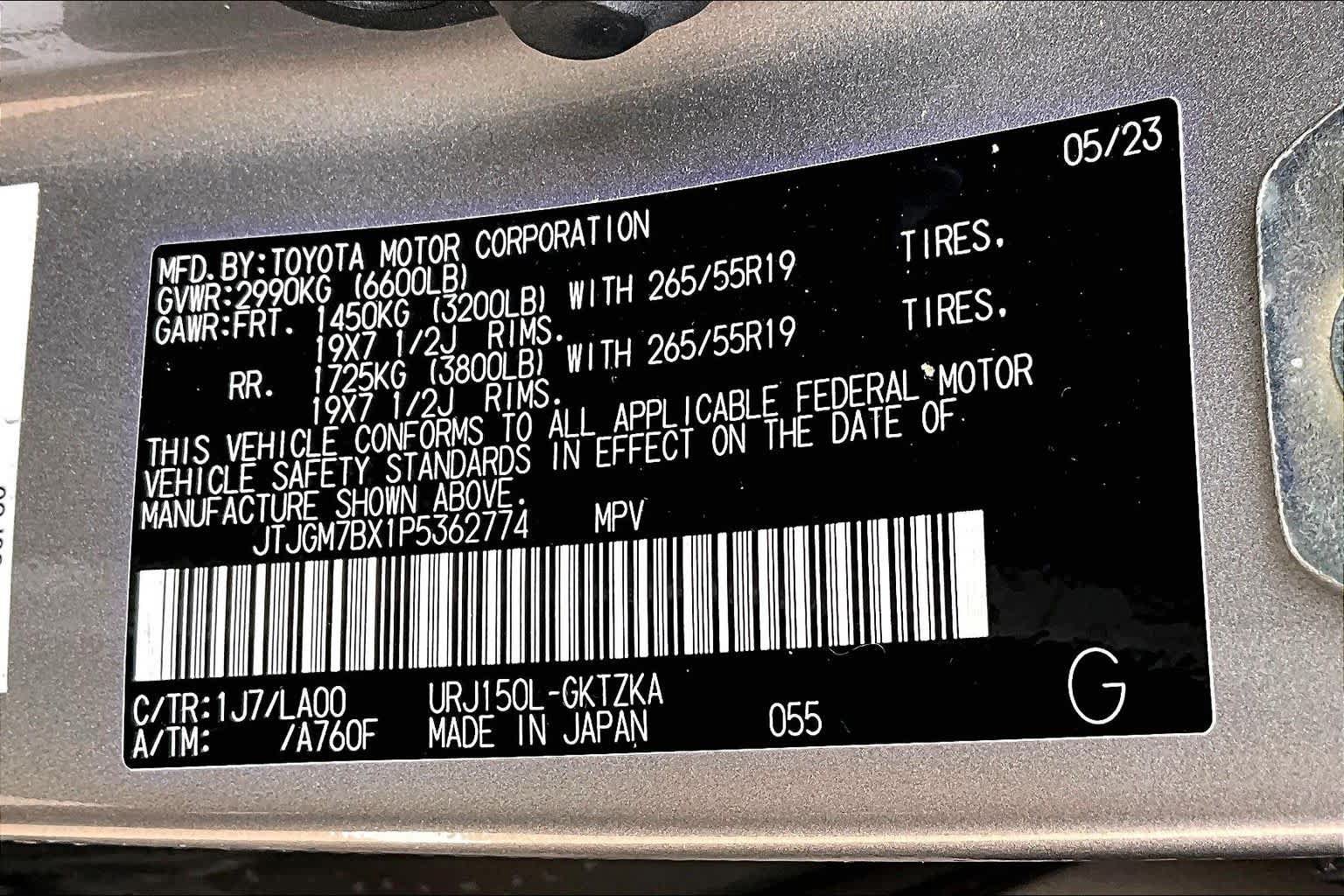 Used 2023 Lexus GX 460 Luxury w/ Sport Design Package AWD/4WD image 37