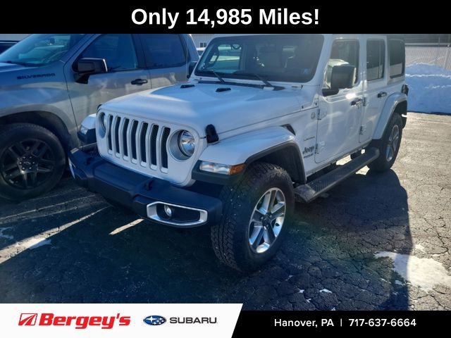 Used 2020 Jeep Wrangler Unlimited Sahara w/ Safety Group image 1