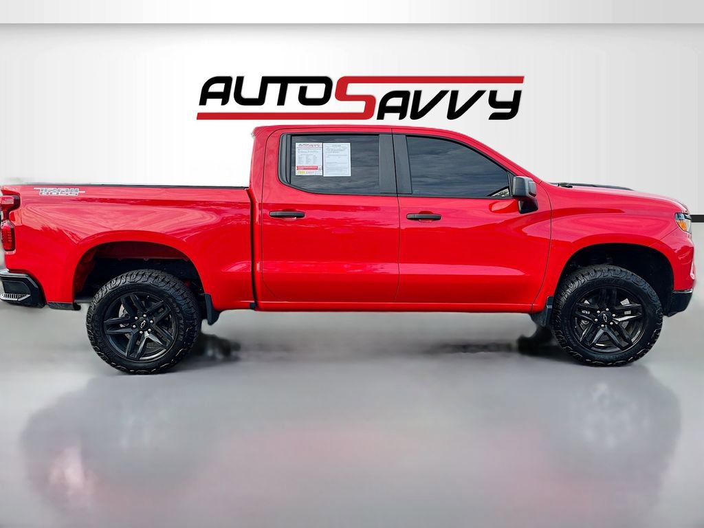 Used 2024 Chevrolet Silverado 1500 Custom Trail Boss w/ LPO, Dark Essentials Package AWD/4WD image 8