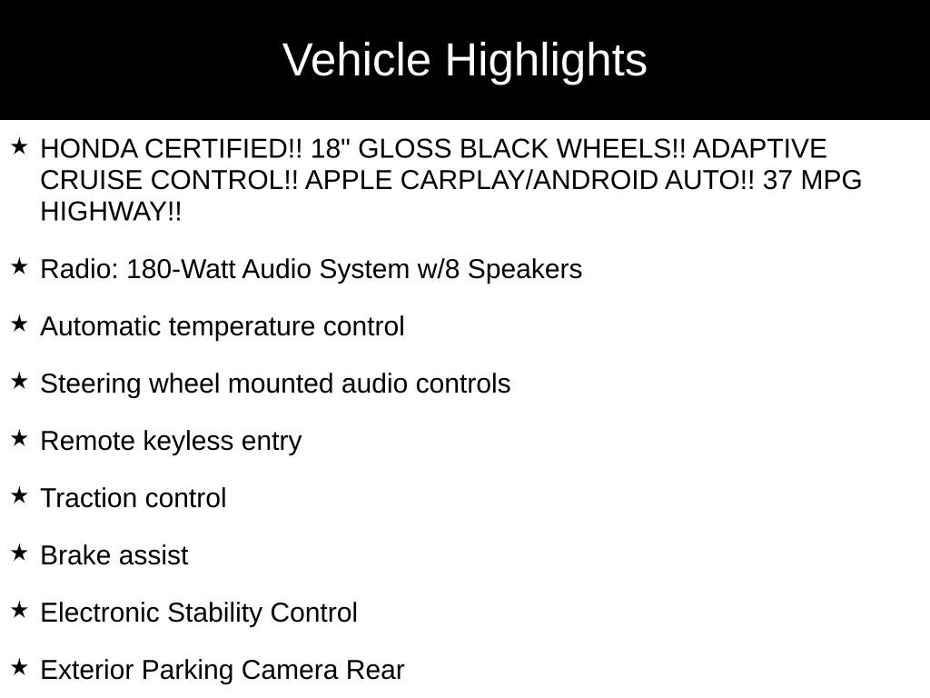 Certified 2023 Honda Civic Sport image 33