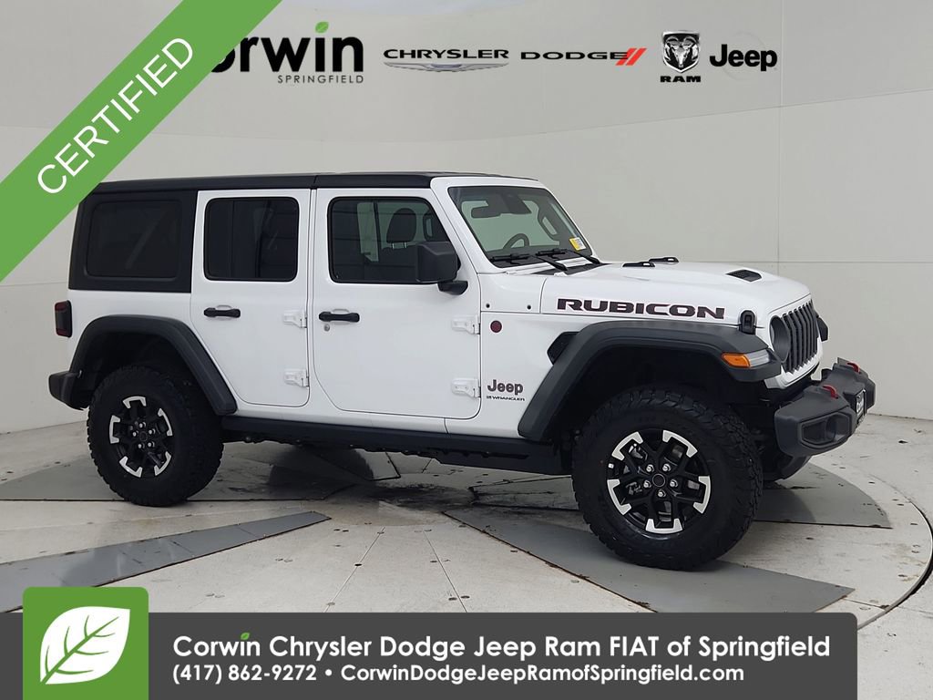 Certified 2026 Jeep Wrangler Unlimited Rubicon