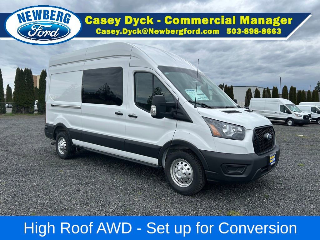 New 2025 Ford Transit 350 148 High Roof AWD w/ Upfitter Package