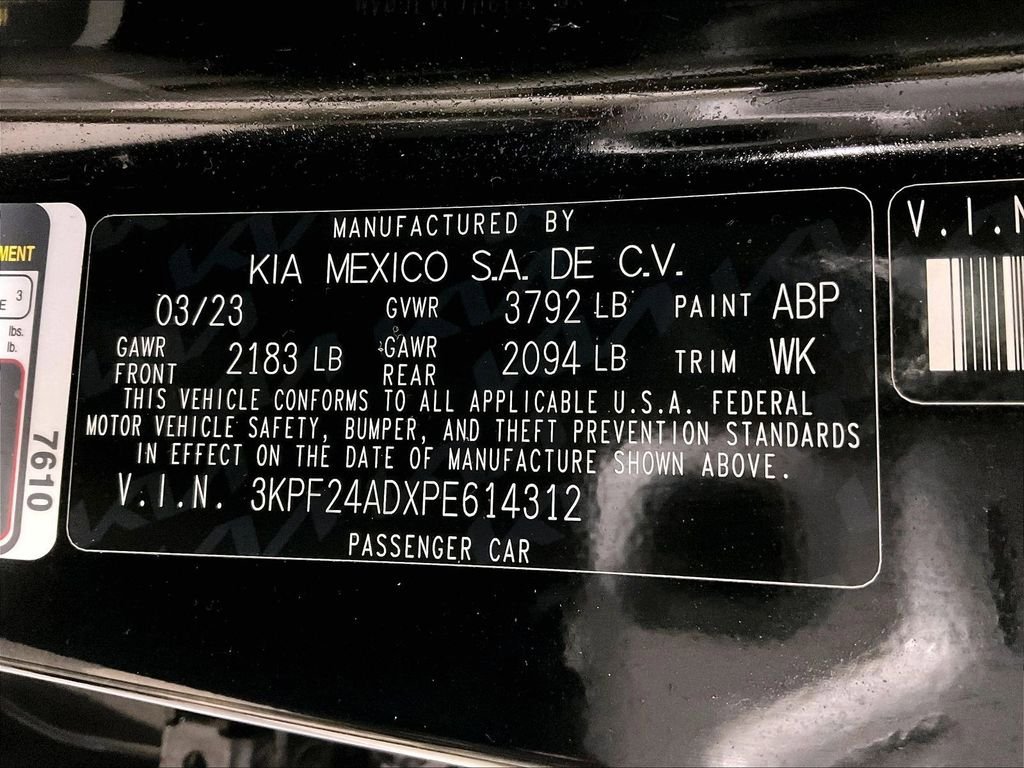 Used 2023 Kia Forte LXS FWD image 35