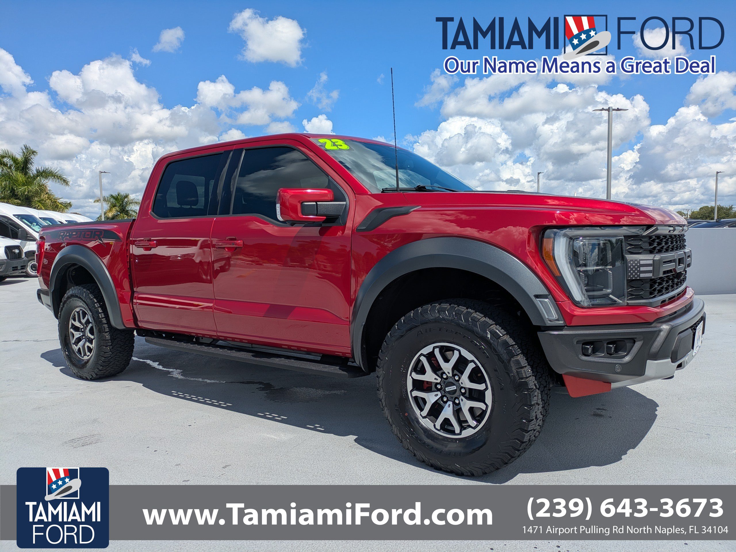 Certified 2023 Ford F150 Raptor