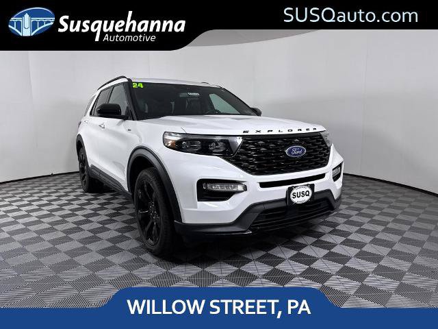 Certified 2024 Ford Explorer ST-Line w/ Class IV Trailer Tow Package