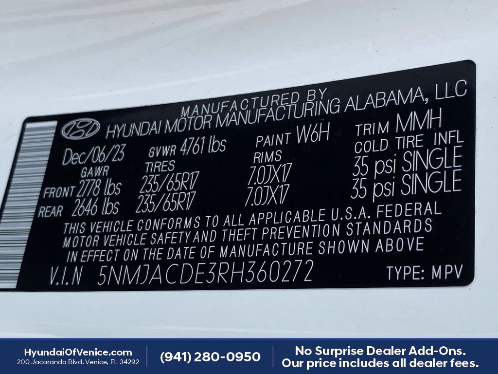 Used 2024 Hyundai Tucson SE AWD/4WD image 22