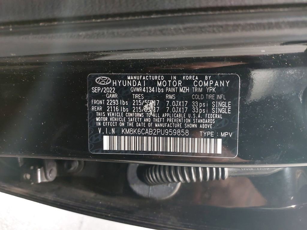 Certified 2023 Hyundai Kona SEL w/ Cargo Package image 59