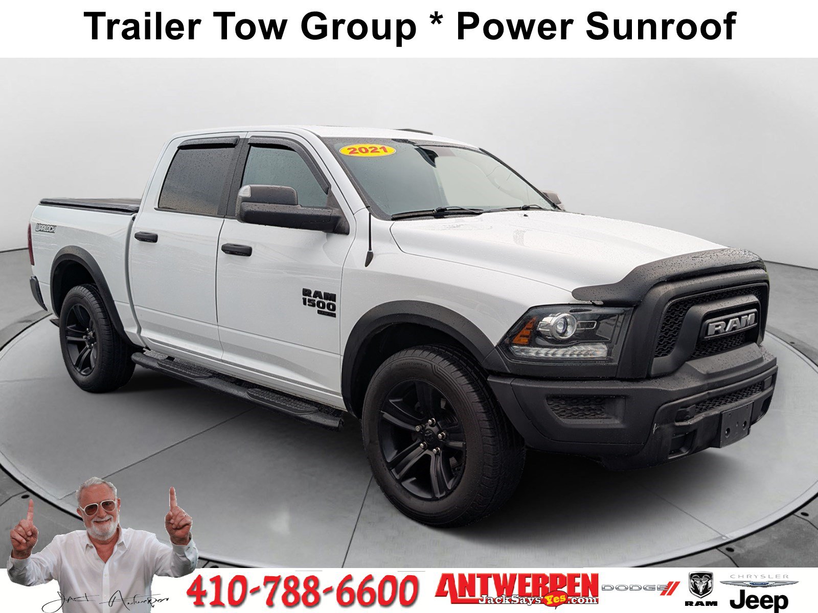 Used 2021 RAM 1500 Warlock w/ Trailer Tow Group AWD/4WD video 1