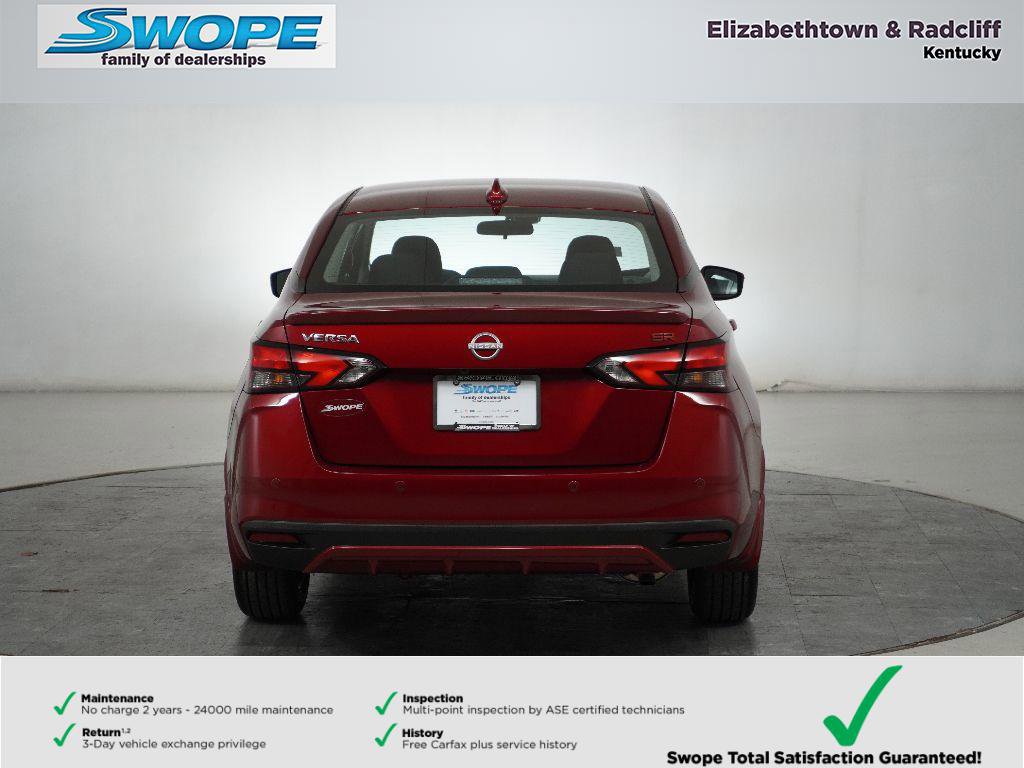New 2025 Nissan Versa SR w/ Trunk Package FWD image 8