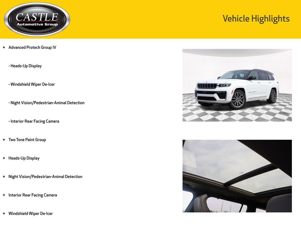 New 2026 Jeep Grand Cherokee L Summit AWD/4WD image 3