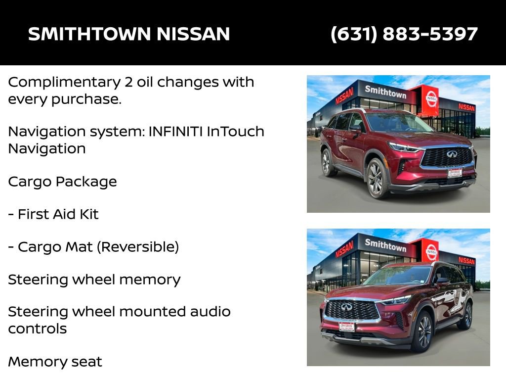 Used 2022 INFINITI QX60 Luxe w/ Cargo Package image 3