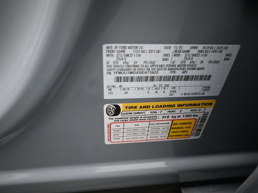 New 2025 Ford Expedition Platinum w/ Stealth Performance Package image 20