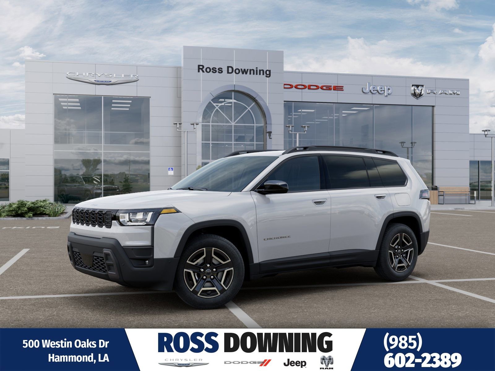 New 2026 Jeep Cherokee Laredo AWD/4WD image 1