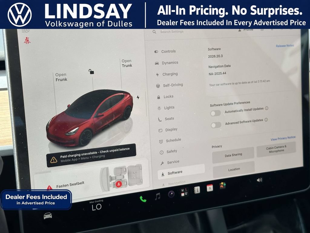 Used 2023 Tesla Model 3 Performance AWD/4WD image 24