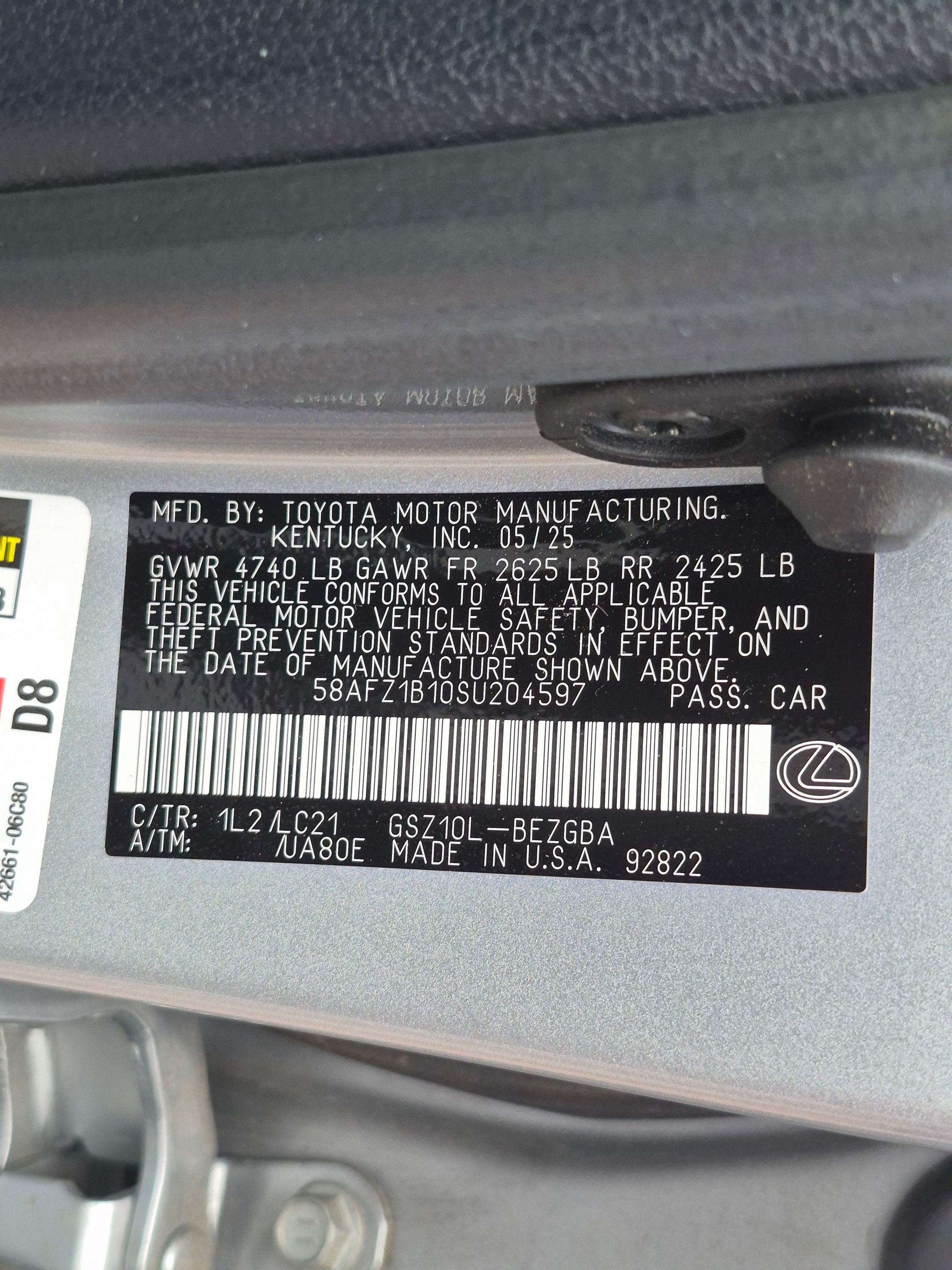 Used 2025 Lexus ES 350 Ultra Luxury FWD image 34