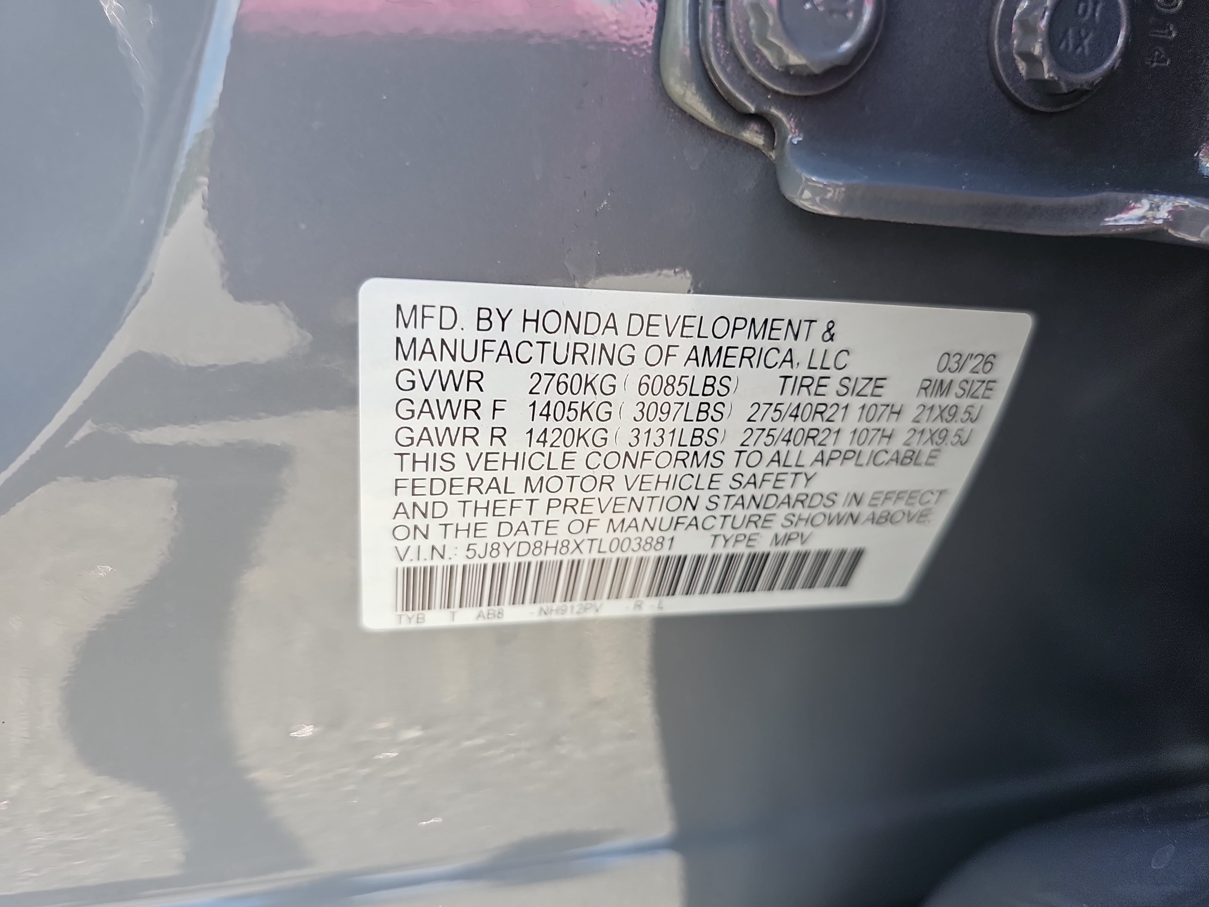 New 2026 Acura MDX Type S AWD/4WD image 33