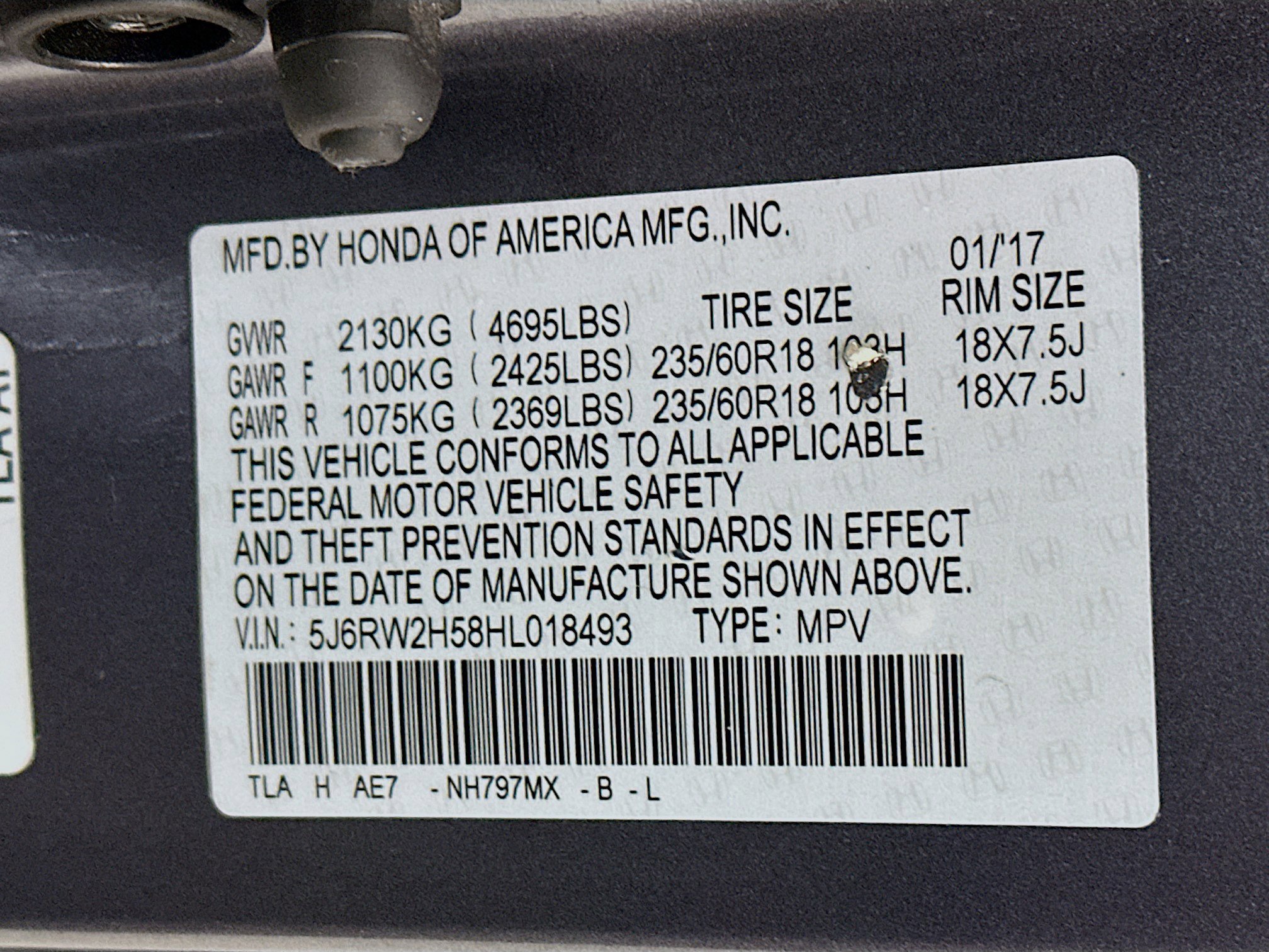 Used 2017 Honda CR-V EX image 30