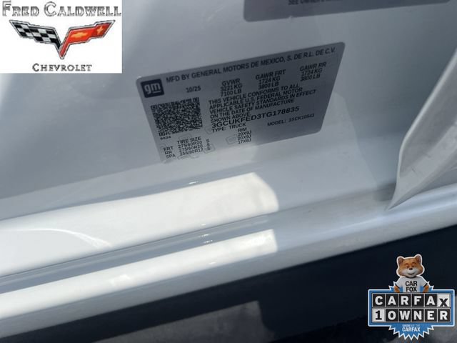 Used 2026 Chevrolet Silverado 1500 LT Trail Boss w/ Convenience Package II AWD/4WD image 39
